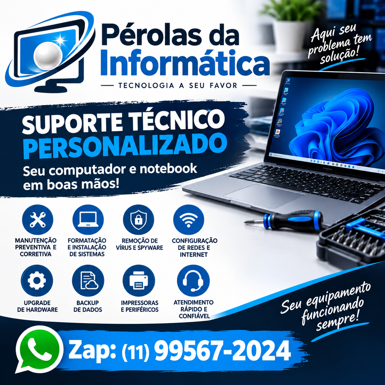 Suporte Técnico Personalizado